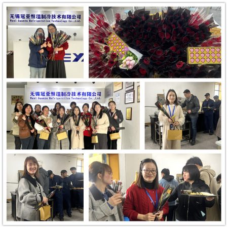 【冠亞制冷】祝大家三八婦女節(jié)快樂，三月春風(fēng)，芳華如你！